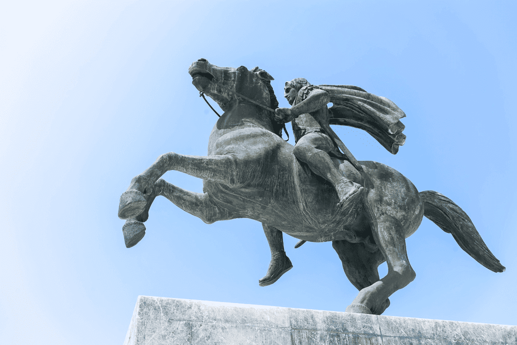 Image of a statue of Alexander the Great