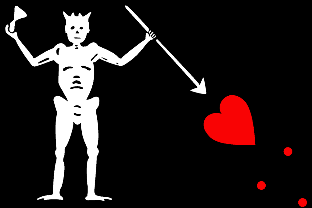 Image of a pirate flag