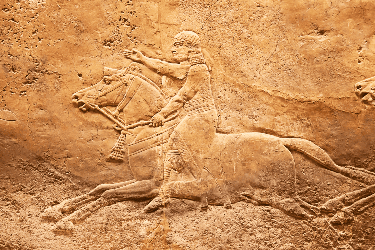 Image of an ancient sumerian artifact