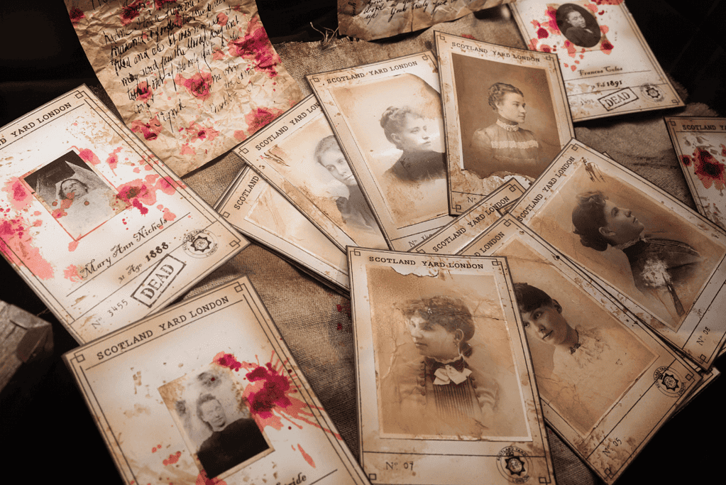 Image of victim photos of Jack the Ripper