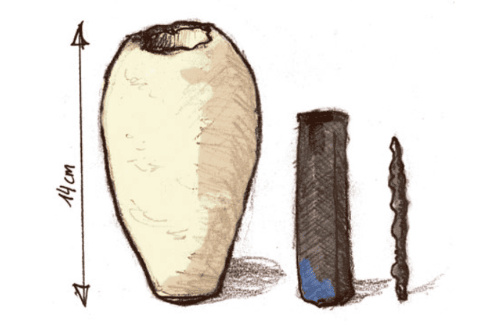 Artists rendition of the Baghdad Battery