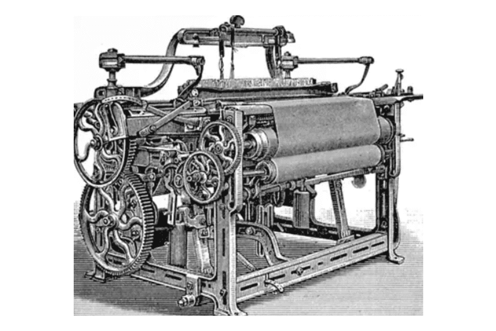 Image of inventor Edmund Carwright's power loom