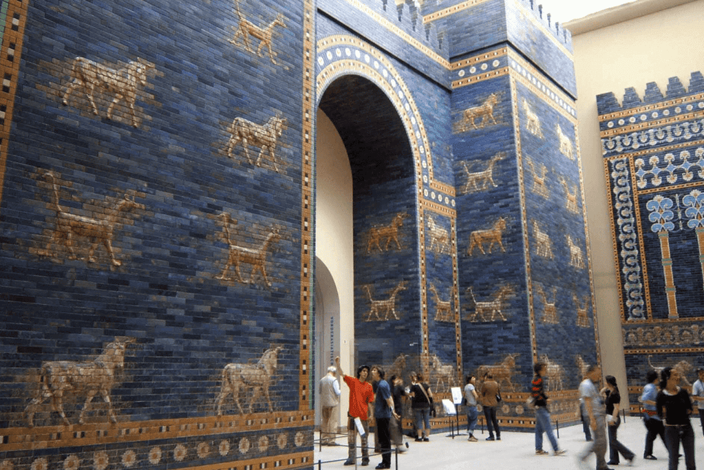 Image of the recreated Ishtar Gate in Berlin, Germany