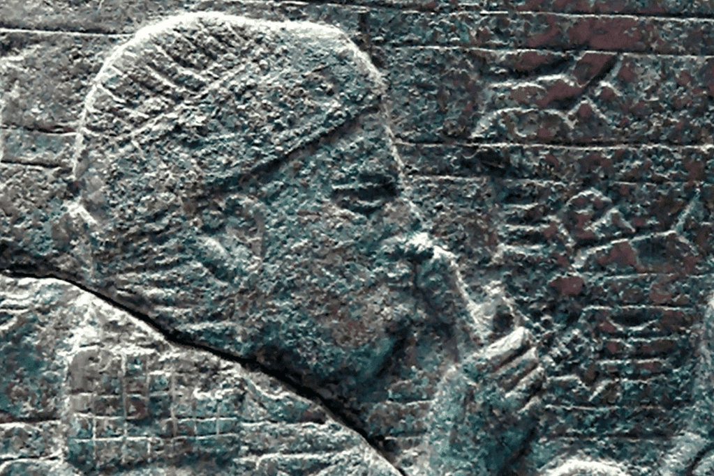 Image depicting ancient Mesopotamian technology in bronze metallurgy: A beautifully crafted bronze artifact showcasing the expertise of ancient Mesopotamians in metalworking. This artifact represents their mastery in bronze metallurgy, a significant technological advancement that revolutionized tools, weapons, and artistic creations in ancient Mesopotamia.