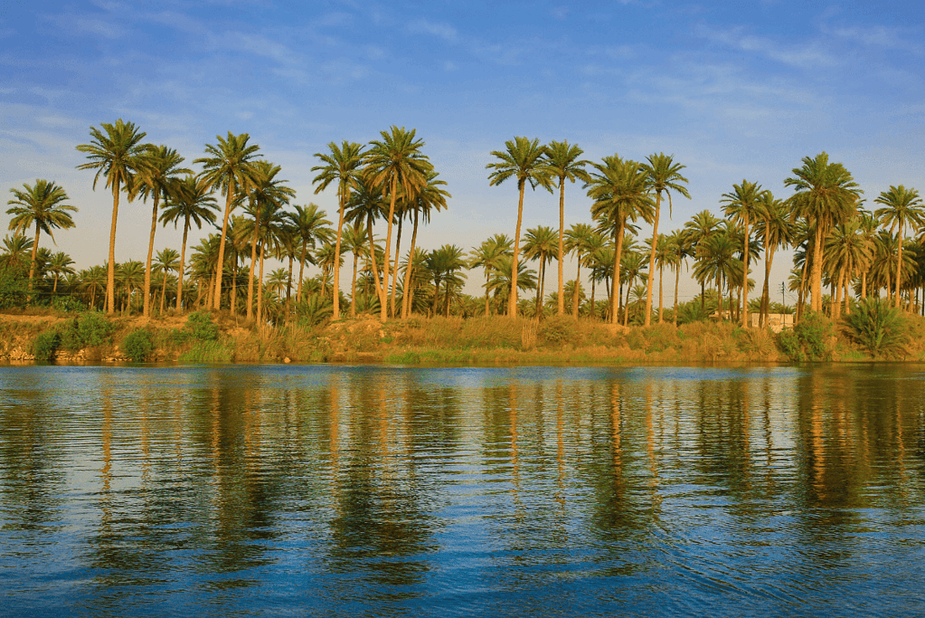 Image of the Euphrates River in Iraq
