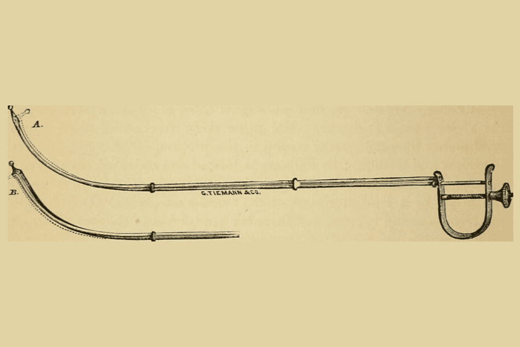 Image of Ben Franklin's urinary catheter design