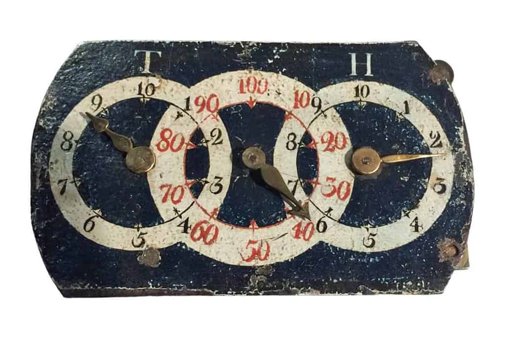 Image of Ben Franklin's odometer