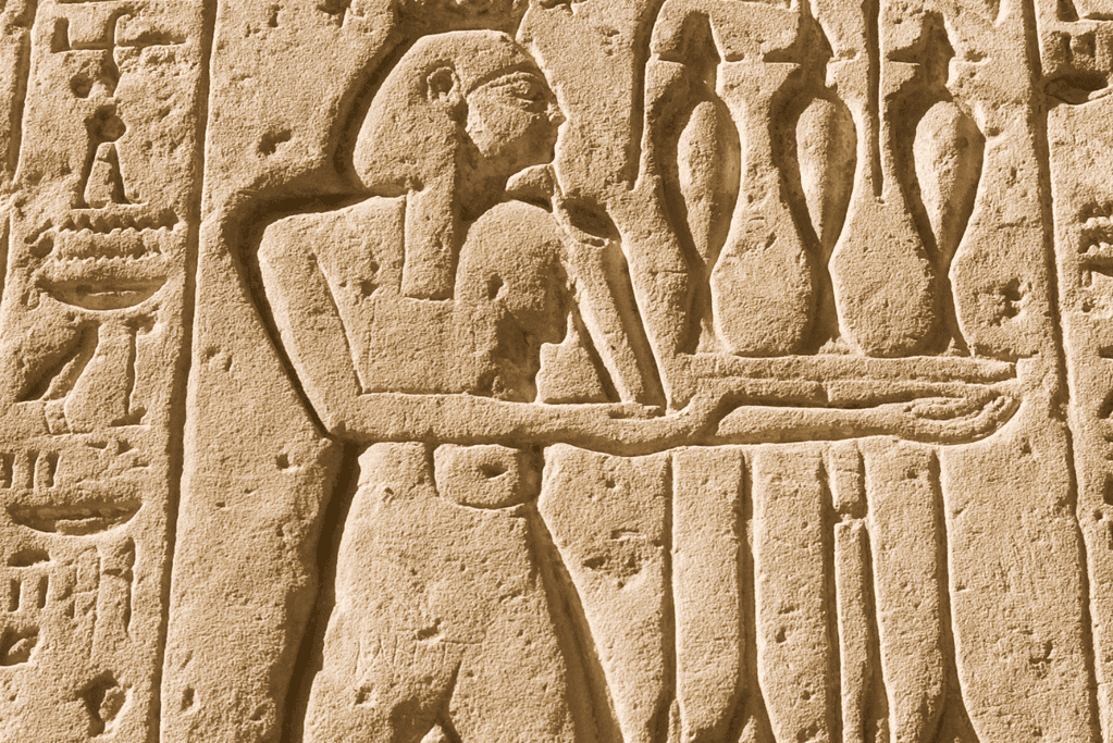 Image of the ancient Egyptian god Hapi 