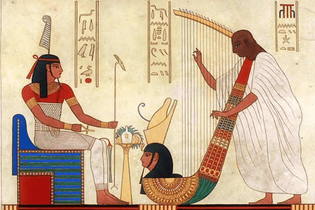 Image of the ancient Egyptian deity Shu