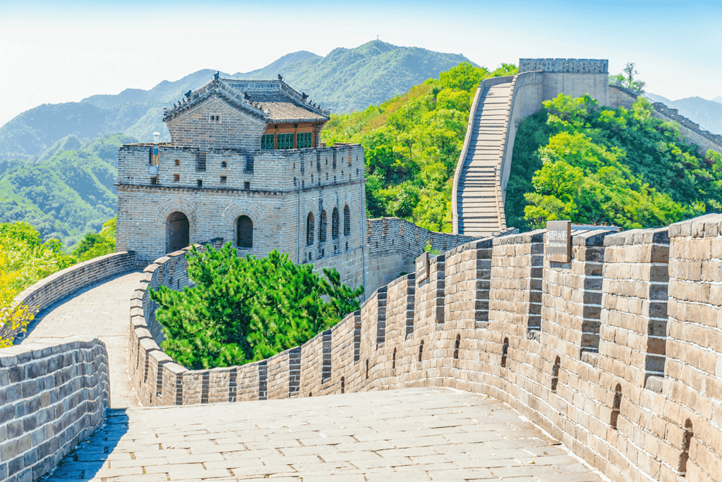 Image of one of the most visited historical sites in the world, the Great Wall of China