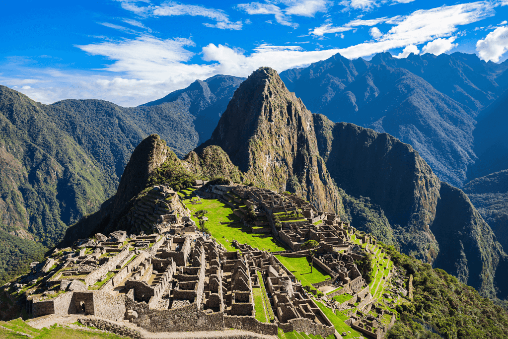 Image of the historical site in Machu Picchu, Peru