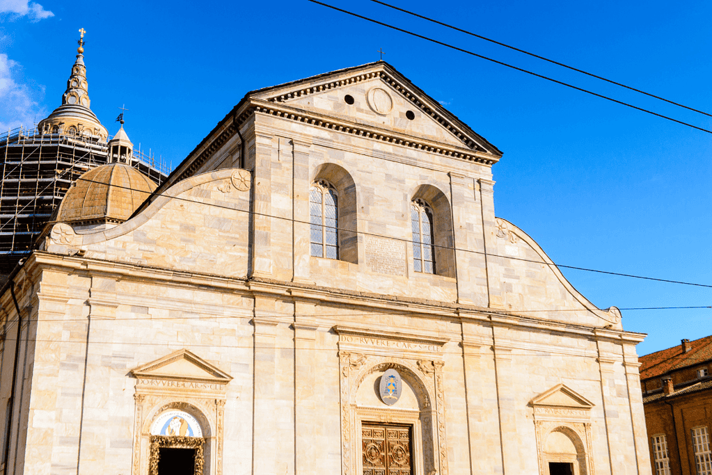 Image of the Duomo di Torino, the home of the Shroud of Turin
