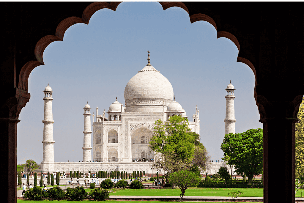 Image of the Taj Mahal in India