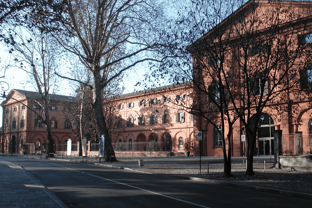 Image of a buidling at the University of Modena in Italy