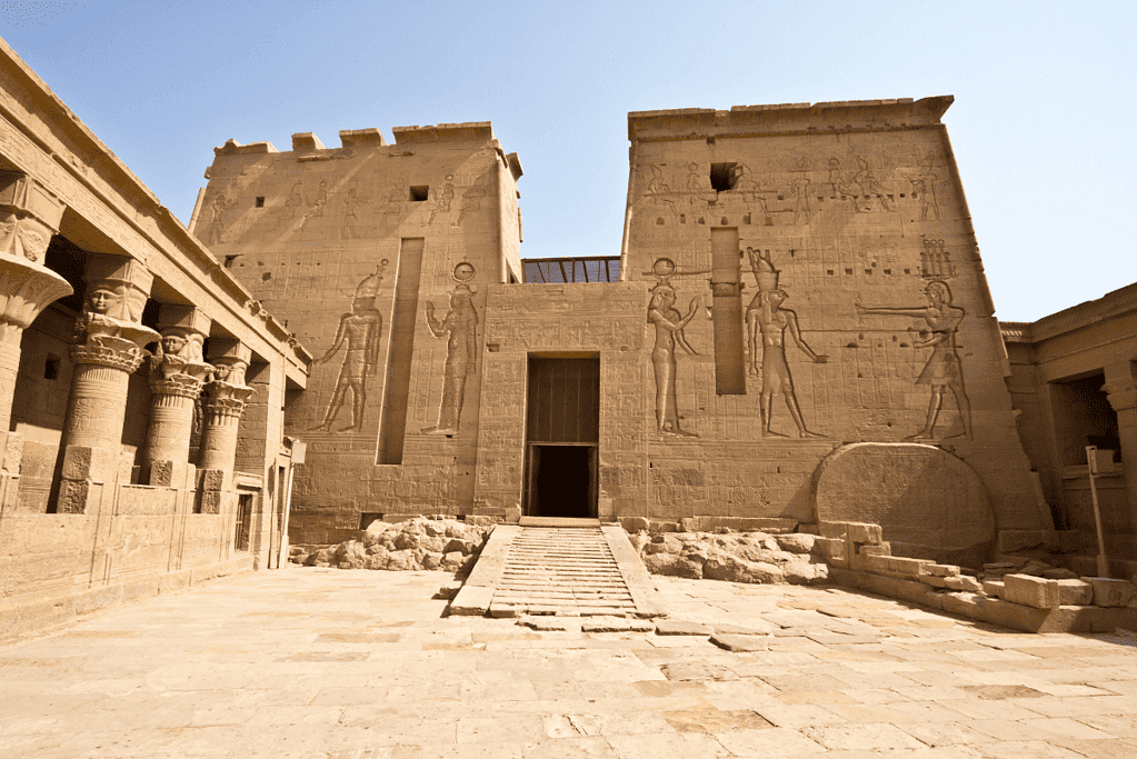 Image of the ancient Egyptian Philae Temple 