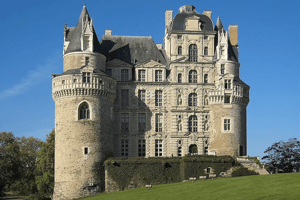 Image of the one of the most famous historical haunts in Europe, the Château de Brissac in France