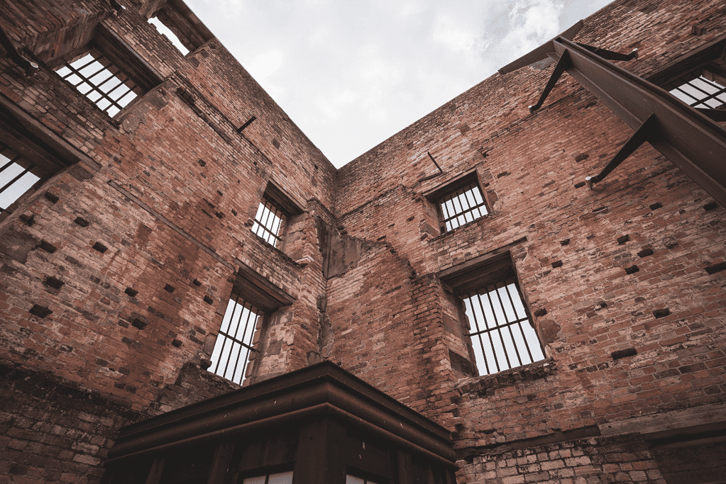 Image of the ruins of Port Arthur in Tasmania, Australia