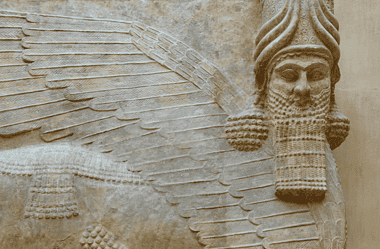 Image of an ancient Assyrian stone carving for an article about key Mesopotamian kings