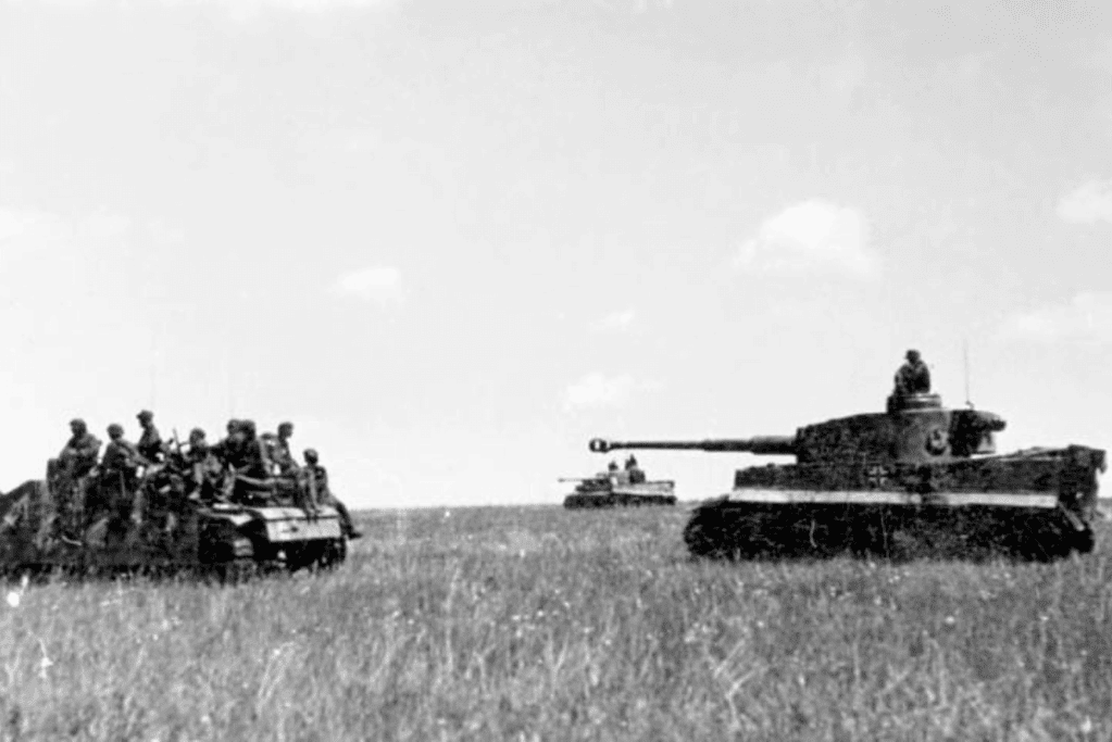Image of German tanks at the Battle of Stalingrad