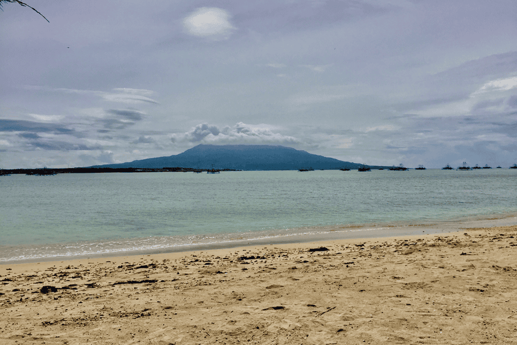 Image of Mount Krakatoa in Indonesia.