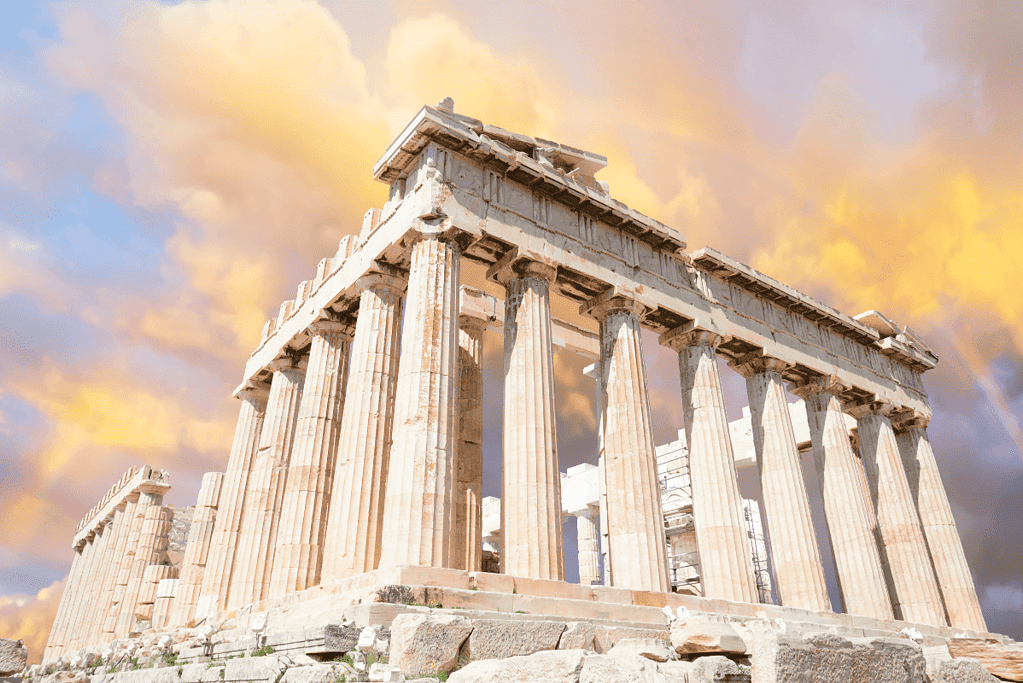 The Athenian Acropolis (Athens, Greece) Image of the Pathenon in Athens, Greece, home of many of the great ancient Greek philosophers