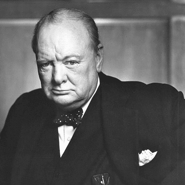 Image of former British Prime Minister Winston Churchill for a blog post covering 10 interesting facts about Winston Churchill.