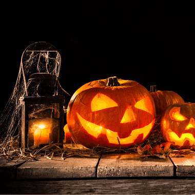 Image for a blog post about the halloween history timeline