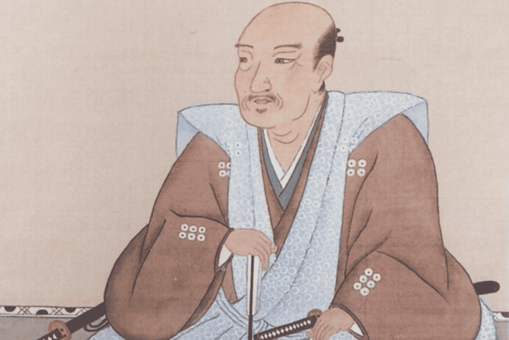 Image of Sanada Yukimura seated.