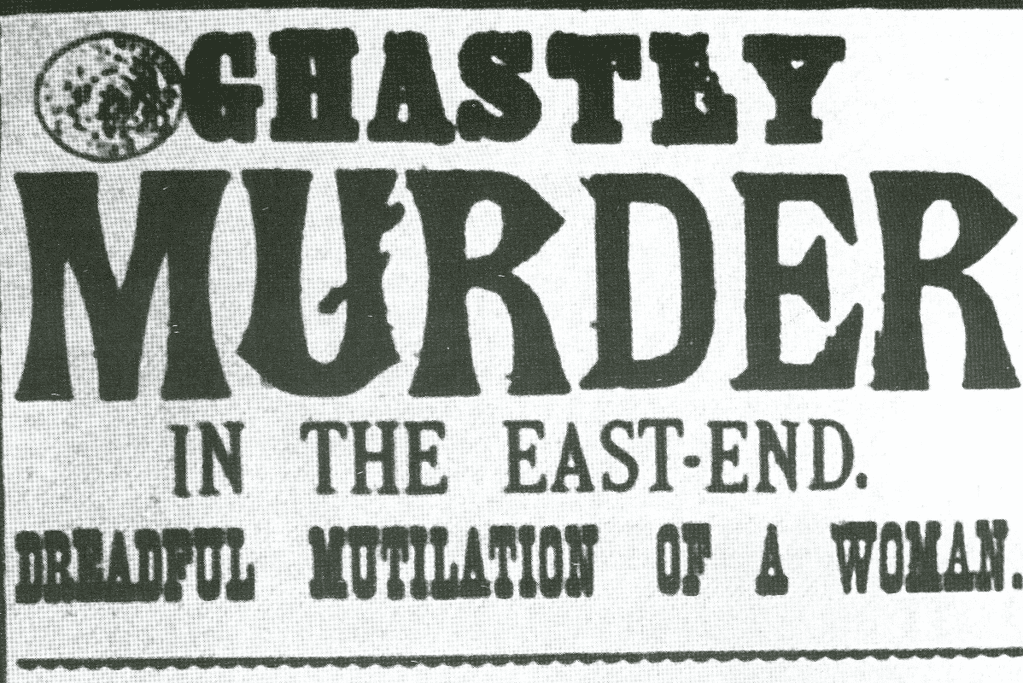 Image of a late 19th century "Wanted" poster in the case of one of the most famous serial killers in history, Jack the Ripper