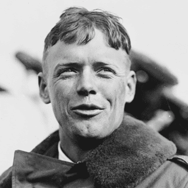 Image of a young Charles Lindberg for a blog post covering 10 interesting facts about Charles Lindbergh.