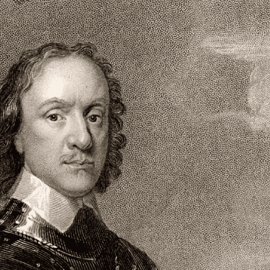 Image of an artist's rendition of Oliver Cromwell for a blog post covering 10 key facts about Oliver Cromwell.