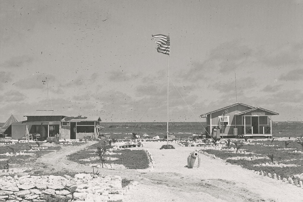 Image of Howland Island in the 1930s.