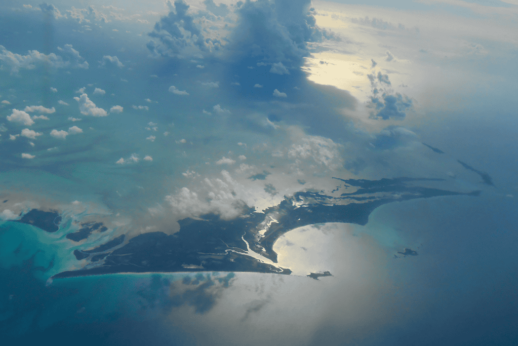facts-about-charles-vane-escape-from-new-providence Image of an overhead photo of New Providence, Bahamas.