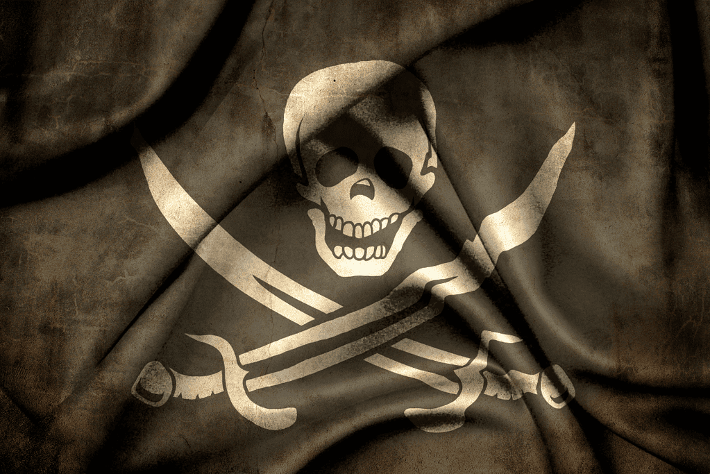 facts-about-charles-vane-legacy Image of a Jolly Roger, much like the design used by pirate Charles Vane.