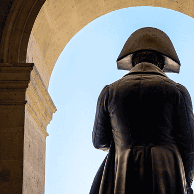 Image of a statue of Napoleon in Par