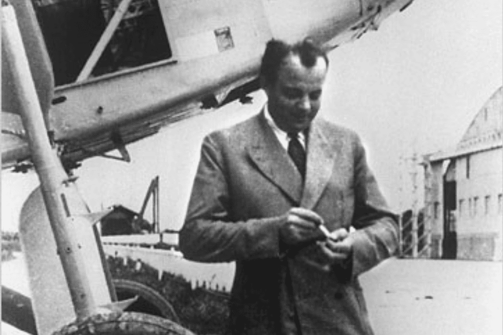 Antoine de Saint-Exupéry, French aviator and author who pioneered commercial aviation routes over Africa and South America