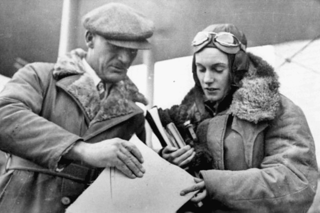 New Zealand aviation pioneer Jean Batten, who set records flying solo from England to Australia, Brazil, and New Zealand