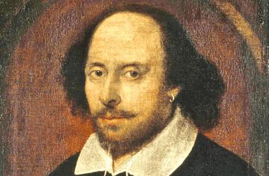 Image of portrait of playwrite William Shakespeare for a blog post covering interesting facts about William Shakespeare.