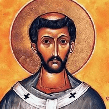 Image of a portrait of Augustine, the first Archbishop of Canterbury for a blog post providing an Archbishop of Canterbury list of all prior office holders.