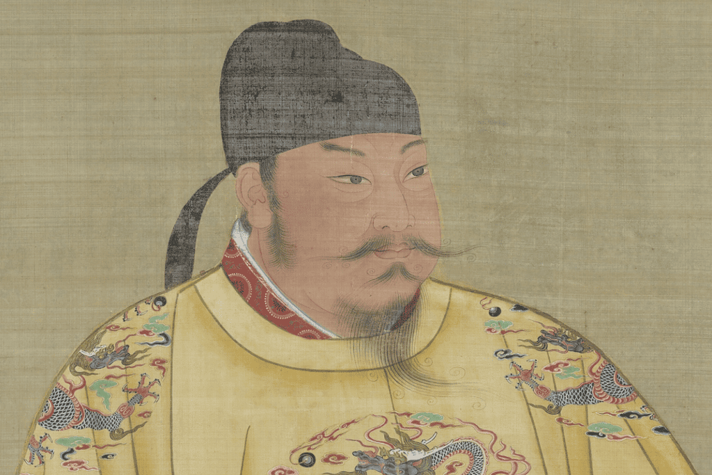 Image of Emperor Taizong for a post covering interesting facts about Wu Zetian.