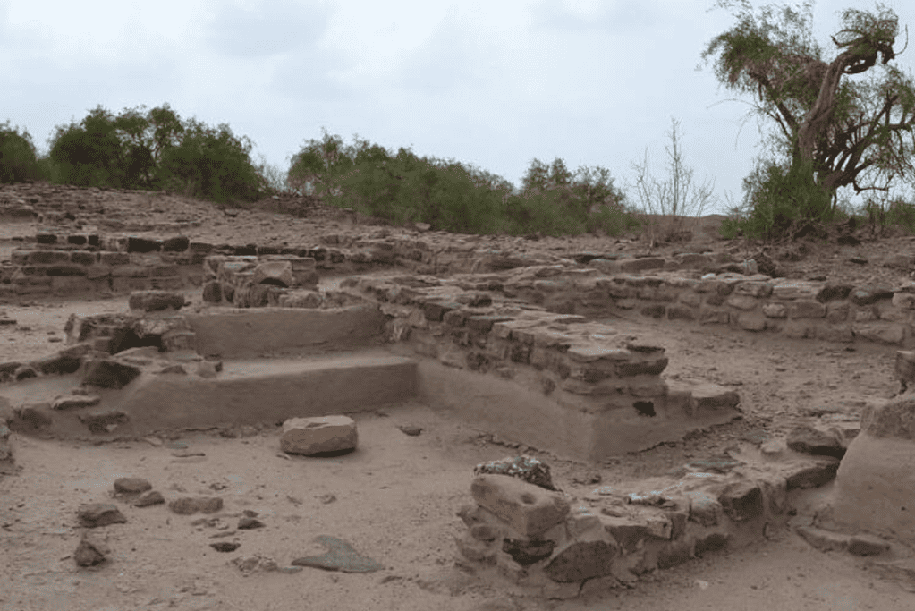 Image of the ruins of Dholavira in Gujaret, India.