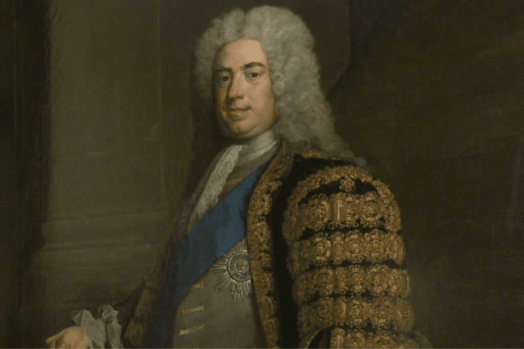 Image of the first UK PM, Robert Walpole, for a post providing a list of British Prime Ministers throughout history.