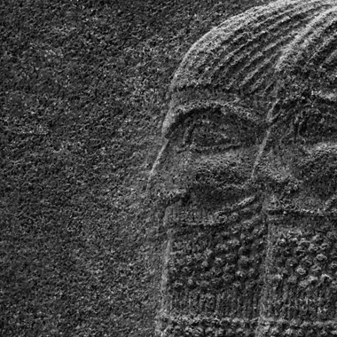 Image from an Assyrian wall mural for a blog post covering great bronze age civilizations.