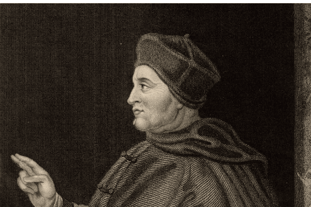 Image of Henry VIII confidant Cardinal Thomas Wolsey.