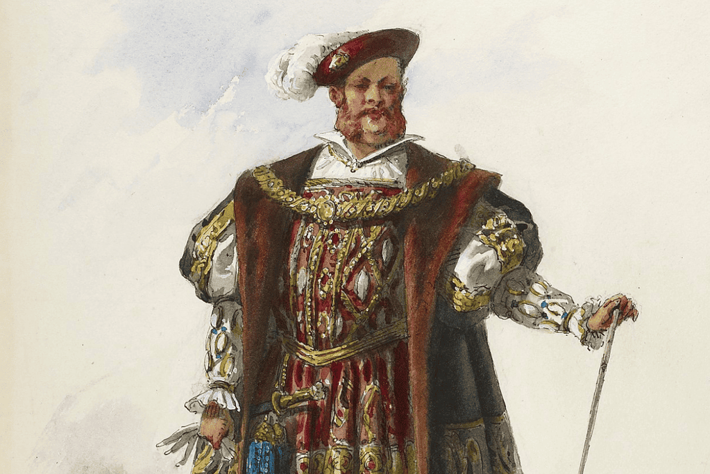 Image of King Henry VIII, the first English monarch to be called "your Majesty."