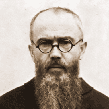 Image of Father Maximillian Kolbe in his Franciscan robes for a blog post covering 10 interesting facts about Father Maximillian Kolbe