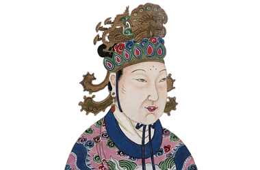 Image of a portrait of Empress Wu Zetian for a post covering interesting facts about Wu Zetian.