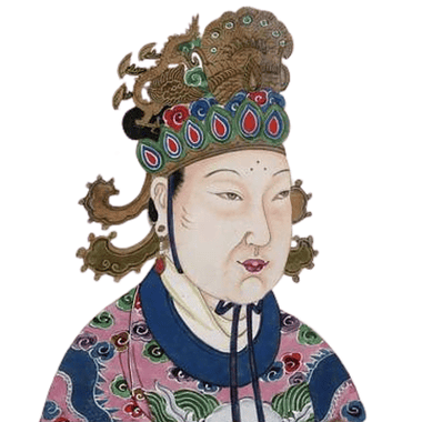 Image of a portrait of Empress Wu Zetian for a post covering interesting facts about Wu Zetian.