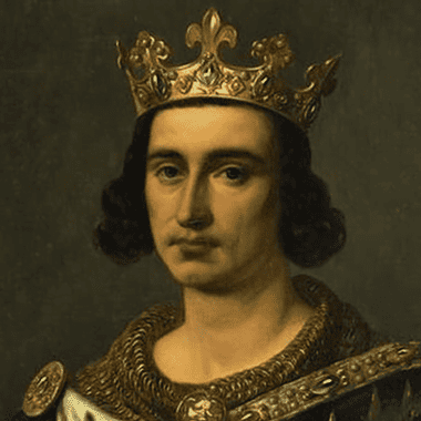 Image of King Louis IX of France for a blog post providing a list of the kings of France.