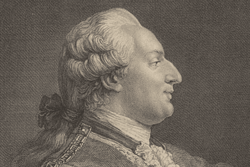 Image of a portrait of King Louis XVI for a post providing a list of the Kings of France.